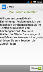 Alcatel Pop C3 - E-Mail - Konto einrichten - 5 / 25