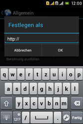 Sony Xperia Tipo Dual - Internet - Manuelle Konfiguration - 0 / 0
