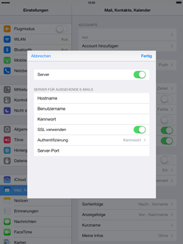 Apple iPad Air - E-Mail - Konto einrichten - 17 / 26