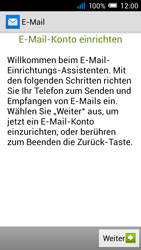 Alcatel Pop C7 - E-Mail - Konto einrichten - 1 / 1