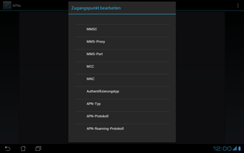 Asus Padfone - Internet - Manuelle Konfiguration - 15 / 25