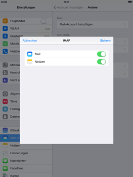 Apple iPad Air - E-Mail - Konto einrichten - 15 / 28