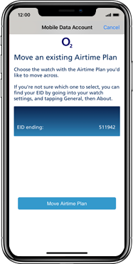 o2 apple watch cellular plan