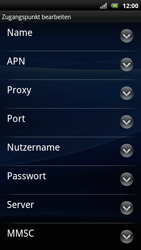 Sony Ericsson Xperia Arc S - Internet - Apn-Einstellungen - 10 / 20