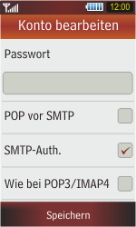 Samsung Star - E-Mail - Konto einrichten - 0 / 0