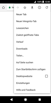 Sony Xperia XZ2 - Internet - Manuelle Konfiguration - 25 / 38