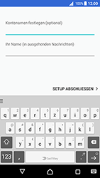 Sony Xperia X - E-Mail - Konto einrichten - 1 / 1