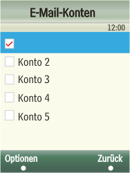 Samsung TouchWiz - E-Mail - Konto einrichten - 21 / 25