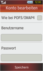 Samsung Star - E-Mail - Konto einrichten - 1 / 1