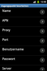 Samsung Galaxy Ace i - Internet - Manuelle Konfiguration - 10 / 23