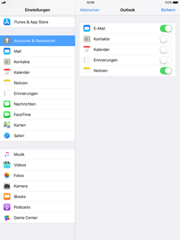 Apple iPad Pro 9.7 inch - E-Mail - Konto einrichten (outlook) - 8 / 11