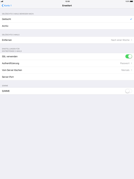 Apple iPad Pro 12.9 inch - E-Mail - Konto einrichten - 0 / 0