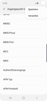 Samsung Galaxy S10e - Internet - Manuelle Konfiguration - 17 / 39