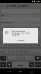 Sony Xperia Z1 Compact - E-Mail - Konto einrichten - 11 / 21