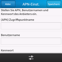 BlackBerry Q10 - Internet - Apn-Einstellungen - 1 / 1