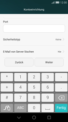 Huawei Ascend G7 - E-Mail - Konto einrichten - 0 / 0