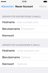 Apple iPhone 4 S - E-Mail - Konto einrichten - 11 / 29