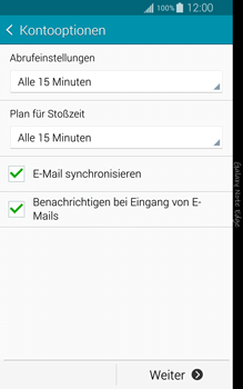 Samsung Galaxy Note Edge - E-Mail - Konto einrichten - 0 / 0