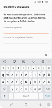 Samsung Galaxy S9 - E-Mail - Konto einrichten - 17 / 20