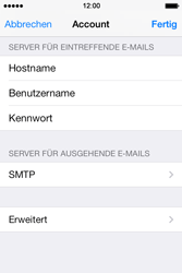 Apple iPhone 4 S - E-Mail - Konto einrichten - 17 / 29