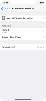 Apple iPhone X - E-Mail - Konto einrichten - 2 / 2
