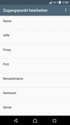 Sony Xperia X - Internet - Manuelle Konfiguration - 1 / 1