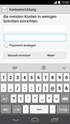 Huawei Ascend P6 LTE - E-Mail - Konto einrichten - 0 / 0