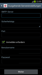 Samsung Galaxy S3 - E-Mail - Konto einrichten - 2 / 2