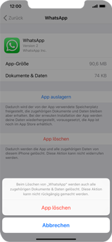 Apple iPhone XS Max - Apps - Apps deinstallieren - 6 / 7