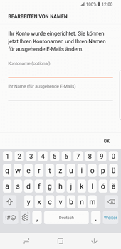 Samsung Galaxy S8 - E-Mail - Konto einrichten - 1 / 1