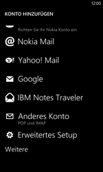 Nokia Lumia 1020 - E-Mail - Konto einrichten - 0 / 0