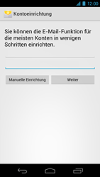 Samsung Galaxy Nexus - E-Mail - Konto einrichten - 1 / 1