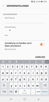 Samsung Galaxy A8 Plus (2018) - E-Mail - Konto einrichten - 1 / 1