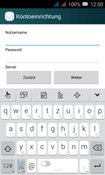 Huawei Y3 - E-Mail - Konto einrichten - 2 / 2