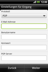 HTC Explorer - E-Mail - Konto einrichten - 0 / 0