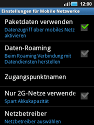 Samsung Galaxy Mini - Internet - Manuelle Konfiguration - 9 / 24