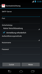 Motorola RAZR i - E-Mail - Konto einrichten - 1 / 1