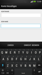 HTC One - E-Mail - Konto einrichten - 1 / 1