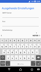 Sony Xperia X - E-Mail - Konto einrichten - 0 / 0