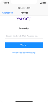 Apple iPhone X - E-Mail - Konto einrichten (yahoo) - 6 / 11