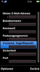 Sony Ericsson U5i Vivaz - E-Mail - Konto einrichten - 0 / 0