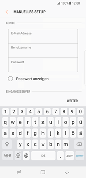 Samsung Galaxy S8 - E-Mail - Konto einrichten - 2 / 2