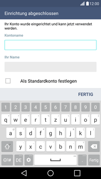 LG G4 - E-Mail - Konto einrichten - 1 / 1