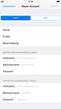 Apple iPhone 8 Plus - E-Mail - Konto einrichten - 0 / 0