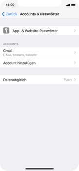 Apple iPhone X - E-Mail - Konto einrichten (gmail) - 2 / 2