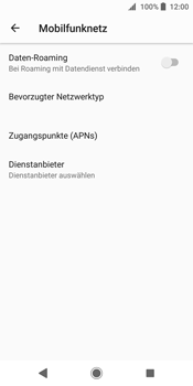 Sony Xperia XZ2 - Internet - Manuelle Konfiguration - 9 / 38