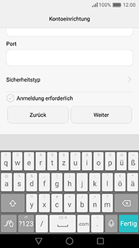 Huawei P9 Plus - E-Mail - Konto einrichten - 17 / 21