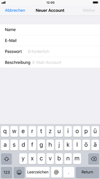 Apple iPhone 8 Plus - E-Mail - Konto einrichten - 1 / 1