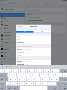 Apple iPad Pro 12.9 inch - E-Mail - Konto einrichten - 12 / 30