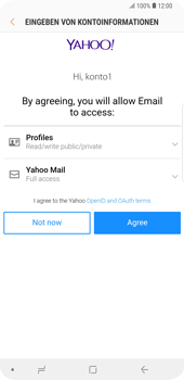 Samsung Galaxy S9 Plus - E-Mail - Konto einrichten (yahoo) - 9 / 12